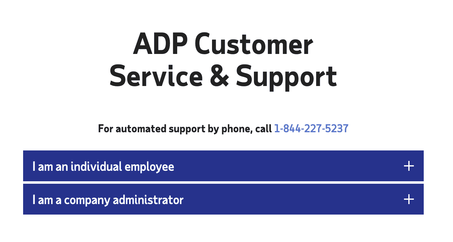 adp teampay customer service