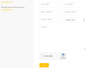 FINSYNC Contact Form