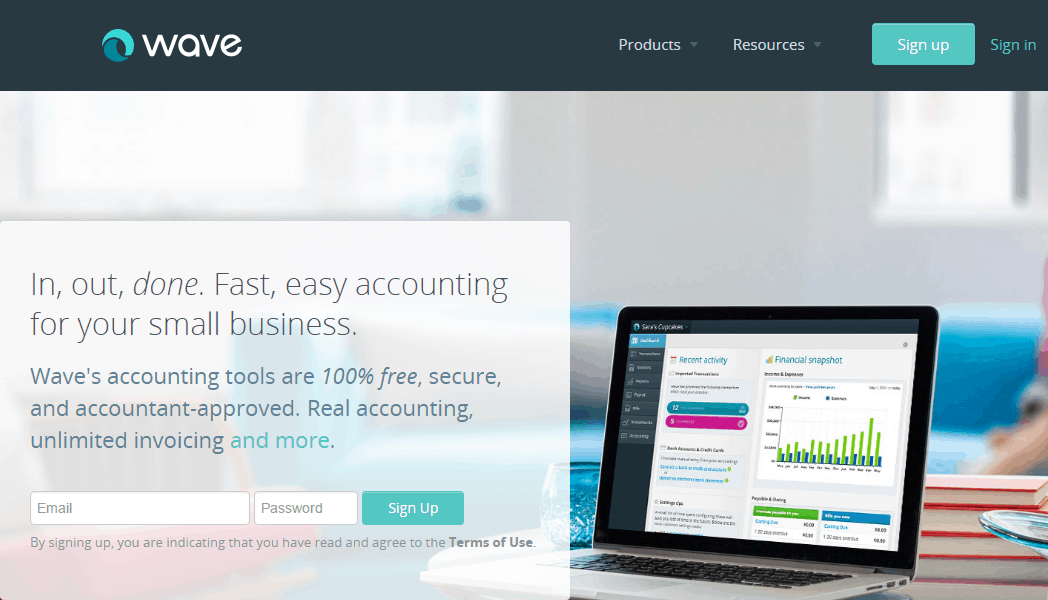 free accounting software wave