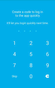 Quick access in Xero Touch
